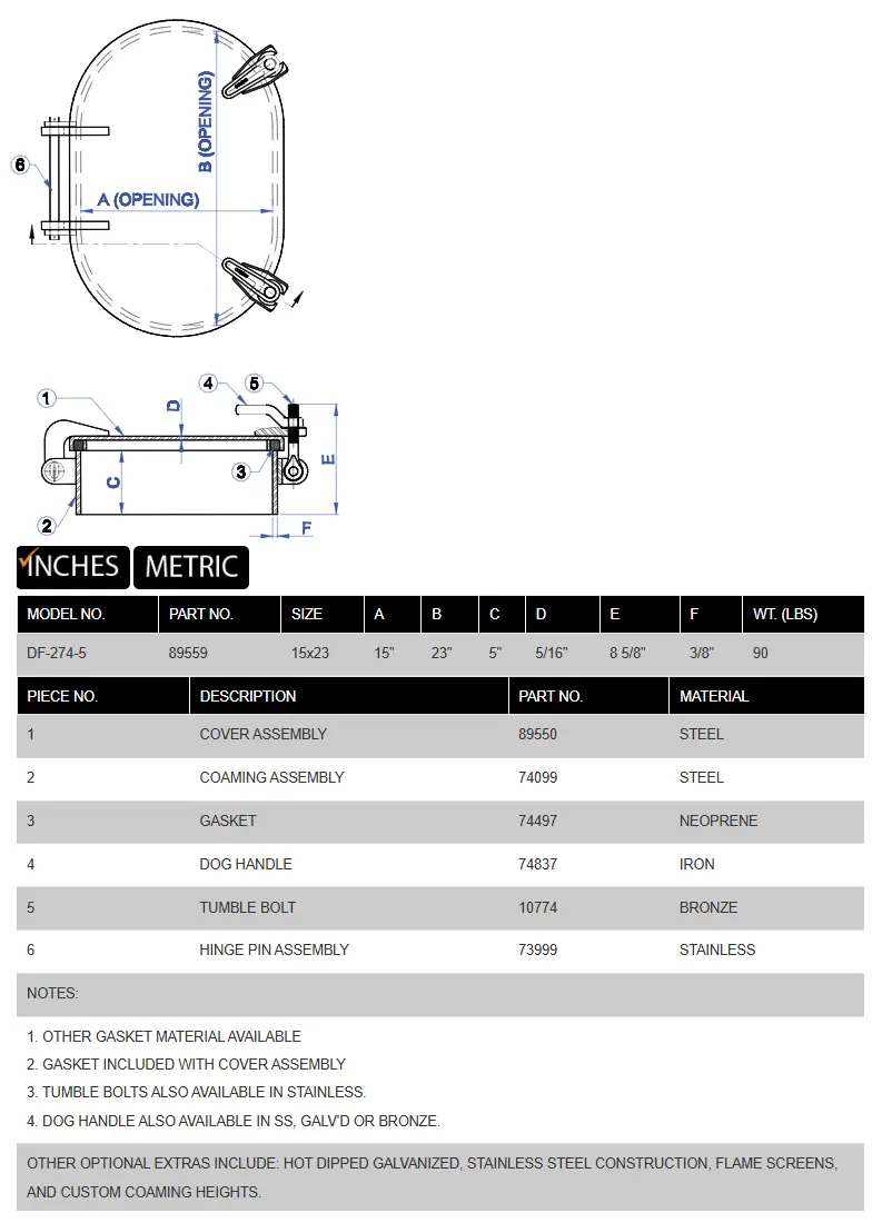 DF-274-5 product specifications