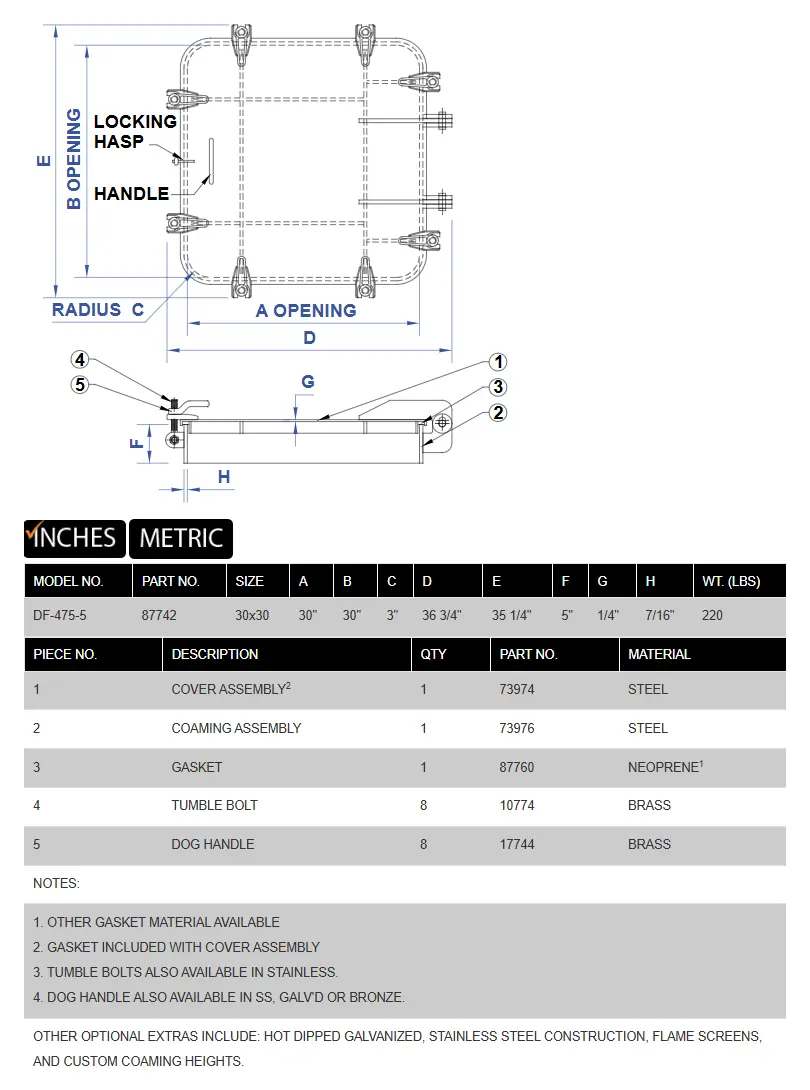DF-475-5 product specifications