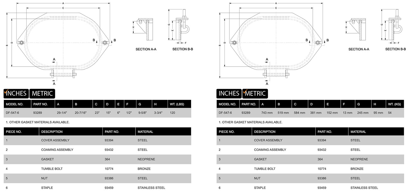 DF-547-6 product specifications